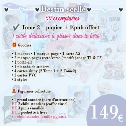 Destin Scellé - Edition Collector limitée + Dédicace Personnalisée - 149€