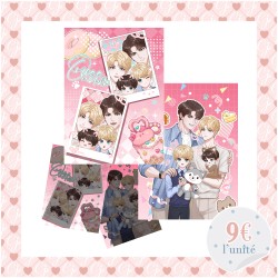 Cartes PVC grand format – Illustrations coffret – Oméga en fuite