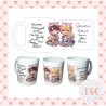 Tasse chibi Adam & Cassidy & babies – Goodies Oméga en fuite